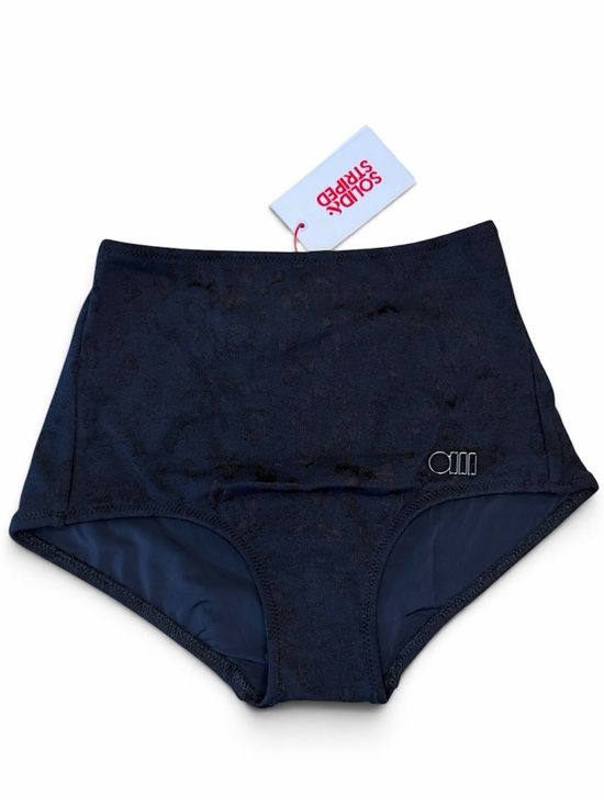 SOLID & STRIPED Other - NWT The Georgia Stretch-jacquard High-rise Black Bikini Briefs XS